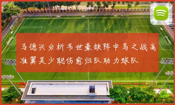 马德兴分析韦世豪缺阵中乌之战高准翼吴少聪伤愈归队助力球队